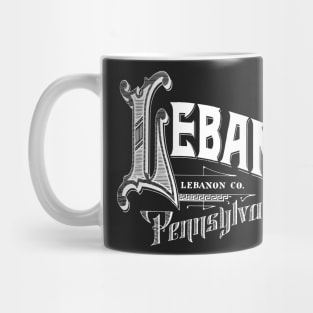 Vintage Lebanon, PA Mug